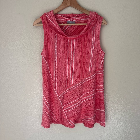 Habitat Tops - Habitat Coral Textured Tank Top